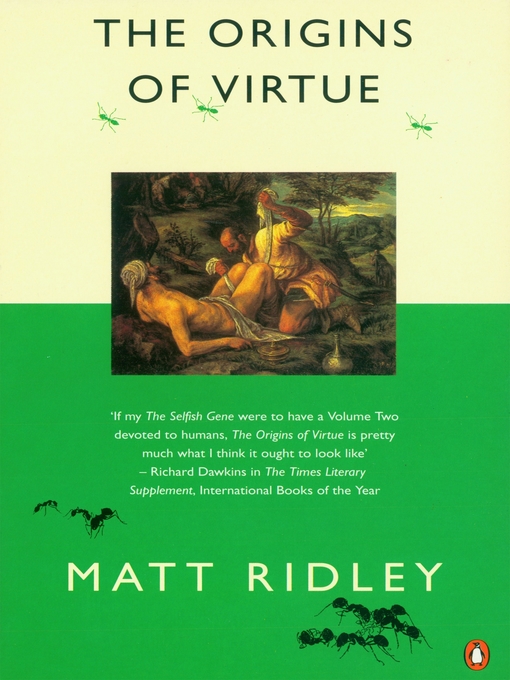Title details for The Origins of Virtue by Matt Ridley - Wait list
